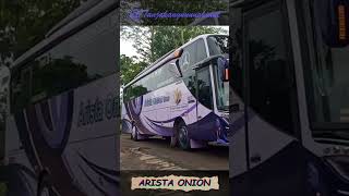 Download lagu KLAKSON TELOLET BUS ARISTA ONION MELEWATI JALAN RUSAK #shorts mp3