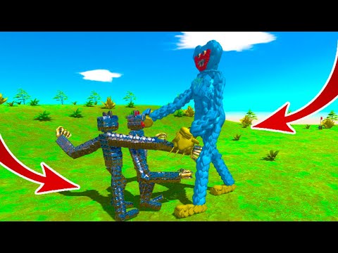 Huggy Wuggy vs Cartoon Cat .Animal Revolt Battle Simulator