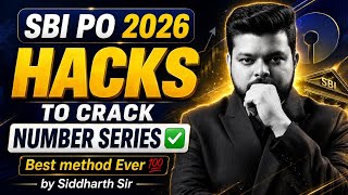 SBI PO 2026: Number Series HACKS You Wish You Knew Sooner! 💯