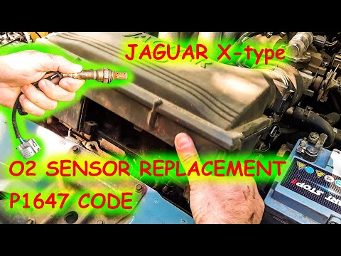 P1647 Jaguar X-type O2 sensor replacement