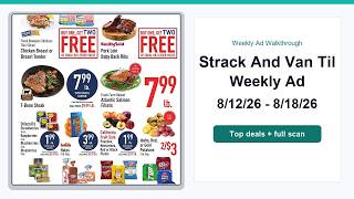 Strack And Van Til Weekly Ad (8/12/26 - 8/18/26) Best Deals