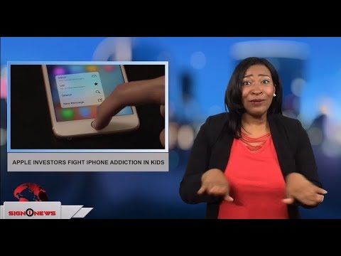 Apple investors fight Iphone addiction in kids (ASL - 1.8.18)