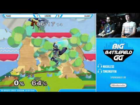 Big Battlefield Losers R3 - Phade (Marth) vs Glaikit (Falco)