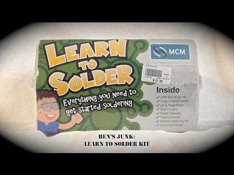 Oddity Archive: Episode 119.5 – Ben’s Junk: Learn To Solder Kit