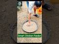 Smart Chicken & Duck Feeder for Healthy Feeding #PoultryFeeder #shortsfeed