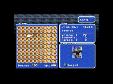 FFIX PAL Perfect Game Leftovers - Tetra Master 100 Cards & 1500 Points