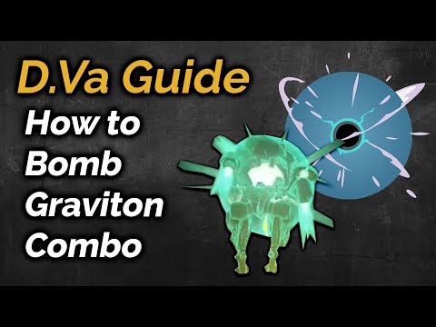 How to D.Va Bomb into Graviton | D.Va Bomb Graviton Combo Techniques