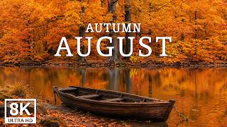 Download lagu August Autumn 8K – Early Autumn Beauty with Golden Leaves, Serene Nature, and Relaxing Nature Music mp3