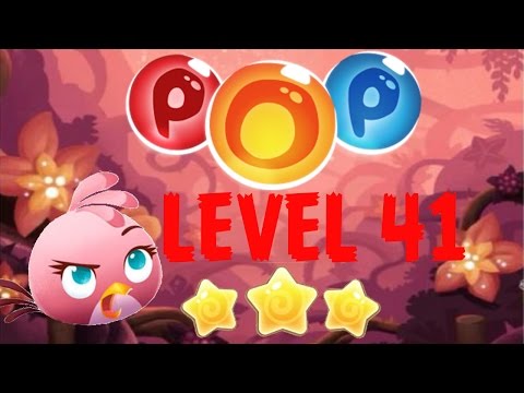 Angry Birds POP Bubble Shooter (Stella POP) - Level 41