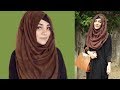 Hijab style with Borkha, Abaya, Shrug & Cotty || Mutahhara♥️