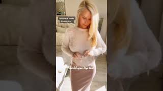 Sweater hacks for girls | How to elevate your style | The back looks so cute!😘 |#shorts#shortsvideo