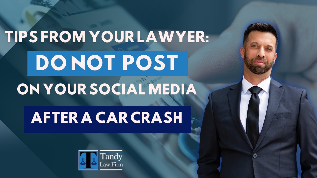 Tips From Your Lawyer: Do Not Post On Social Media After A Car Crash