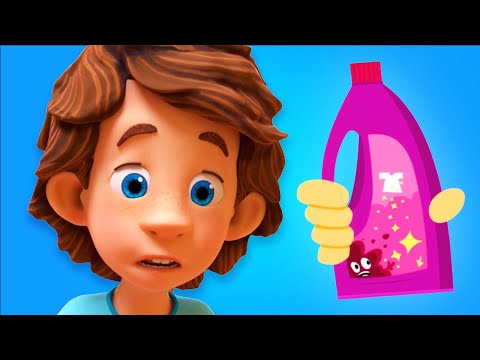 How to remove stains! | The Fixies | Cartoons for Kids - Kingdom Kids Zone, Little Learners - The Fixies