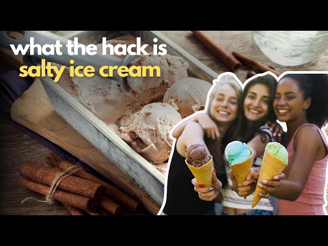 salty ice cream the taste you want | Trending Ice Cream