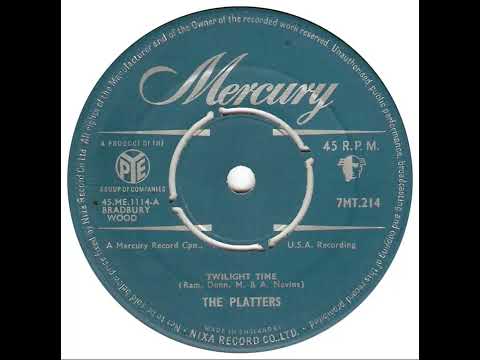 UK New Entry 1958 (77) Platters - Twilight Time