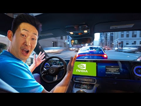 I Tested Nvidia's Self Driving Car… should Tesla be worried?