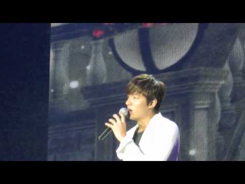 [HD] 230313 Lee Min Ho sings 'My Everything' live in Jakarta!