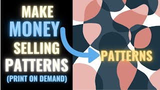 How to Sell Patterns on Print on Demand Websites | Redbubble and Teepublic Design