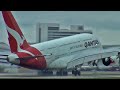 Great Qantas A380 Landing In Tropical Winds