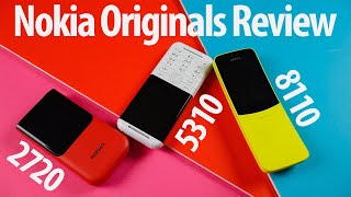 Why I love the Nokia Originals | 5310, 2720 flip, and 8110 Review