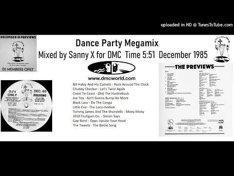 Dance Party (DMC Mix by Sanny X December 1985)