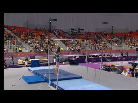 (SILVER 14.933) Diana Kustova Bars Final 2023 Russian Cup