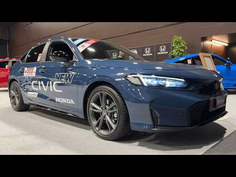 HONDA CIVIC 2026/2027 (EUROPE) with S+ Shift button - FIRST LOOK & visual REVIEW