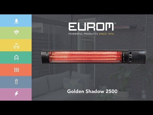 EUROM Golden Shadow 2500 Terrasverwarmer - 2500W-image