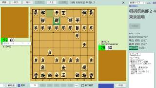 【将棋倶楽部24】レート1600を目指して5