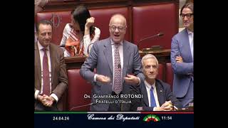 ROTONDI: "ANTIFASCISMO VALORE DEL CENTRODESTRA: È LA FESTA DI TUTTI GLI ITALIANI"