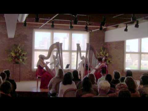 Chicago Harp Quartet ~ Avian Arabesques 3. Flight of the Phoenix Paul Patterson