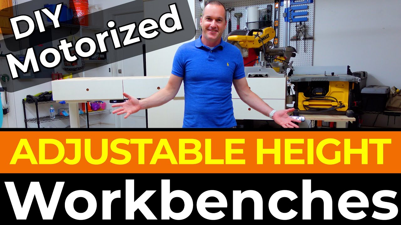 Motorized Adjustable Height Workbenches are a GAMECHANGER!