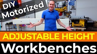 Motorized Adjustable Height Workbenches are a GAMECHANGER!