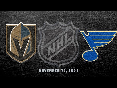 NHL Golden Knights vs Blues | Nov.22, 2021