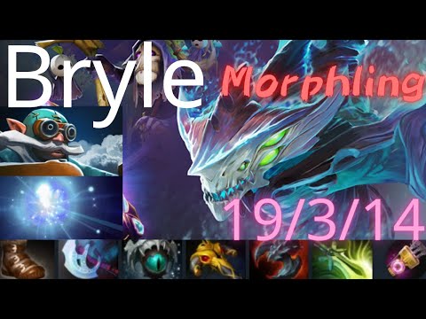 Bryle Morphling vs Gyrocopter, Templar Assassin, Beastmaster - ultra rare set - dota2