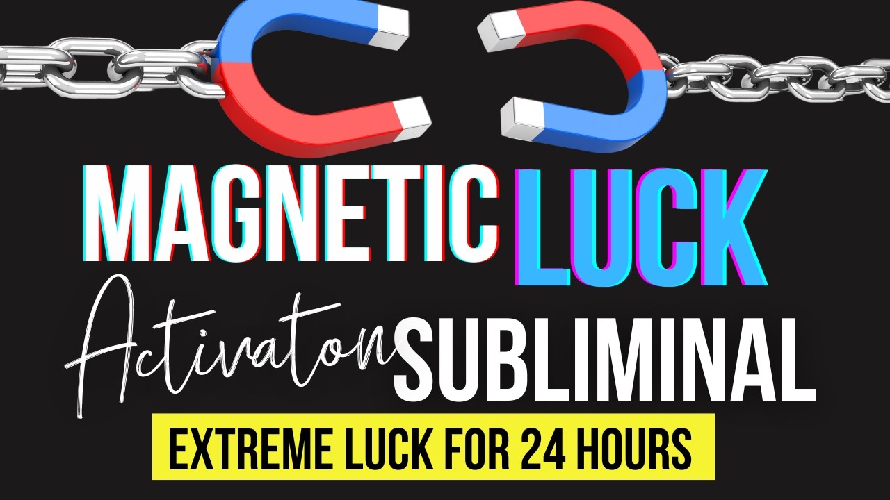For 24 hours you will be magnetic 🧲 | TRY IT FOR YOURSELF! | Magnetic Luck Subliminal