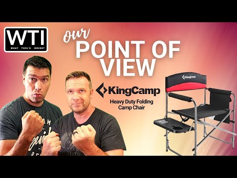 KingCamp folding chair - WTI product video review