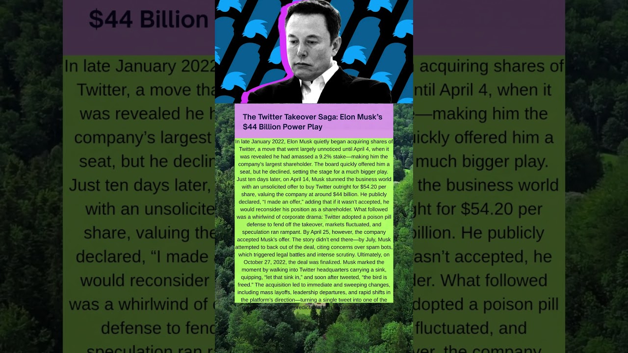 $44 Billion, One Tweet — The Craziest Tech Deal Ever