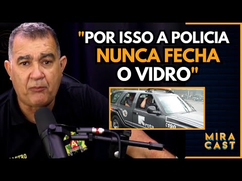 SARGENTO ALERTA O MOTIVO DAS VIATURAS SEMPRE ANDAREM COM VIDROS ABERTOS