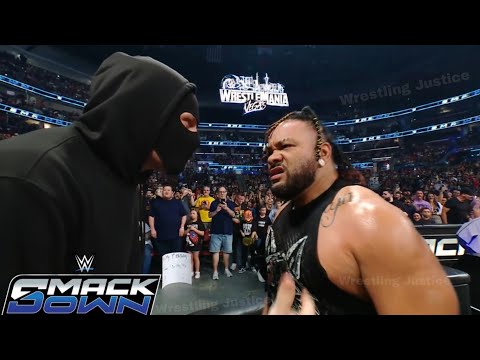 WWE 21 February 2026 Masked Man Brutal Attack Jacob Fatu WWE SmackDown 2026 Highlights