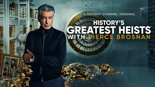 History's Greatest Heists with Pierce Brosnan | New Series Feb 12  | Watch Live & On Demand