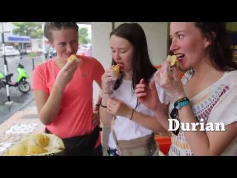 Trying Local Fruits In Kota Kinabalu