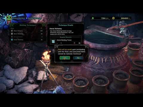 MHW ICEBORNE 35 ASTRAL ALCHEMY TICKETS