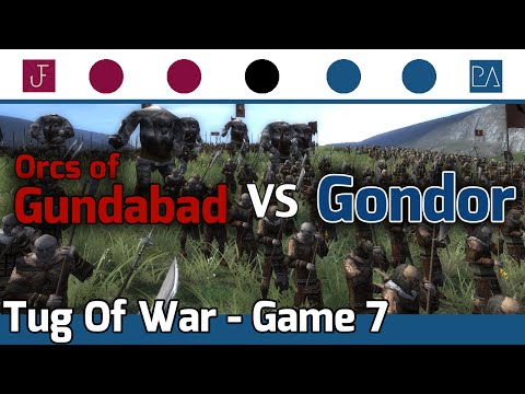 Medieval 2 Total War: Third Age - Tug Of War - The Orcs Of Gundabad vs Gondor #7