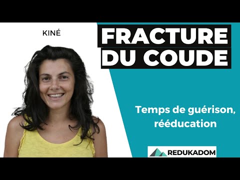 Fracture du coude : rééducation, temps de guérison