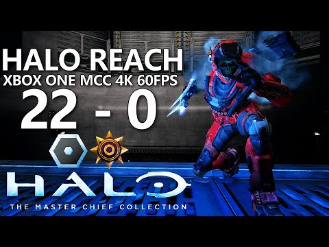 HALO: REACH MCC 4K 60FPS 22 - 0 PERFECTION // RAW GAMEPLAY - Halo Masterchief Collection