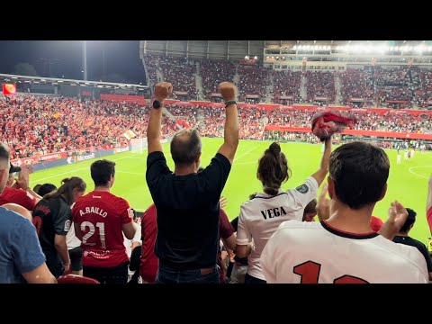 RCD MALLORCA V REAL MADRID: Atmosphere at La Liga season opener