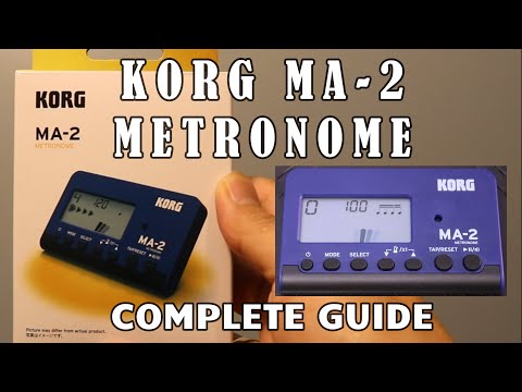 Korg MA-2 Metronome Complete Guide #korg