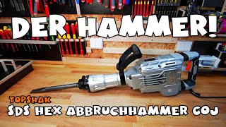 SDS HEX: TOPSHAK TS-DH1 1700W 60J Heavy Duty Abbruchhammer