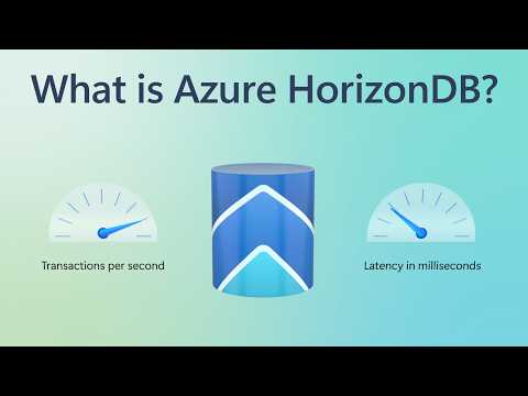 Azure HorizonDB: PostgreSQL Reimagined Azure HorizonDB: PostgreSQL Reimagined